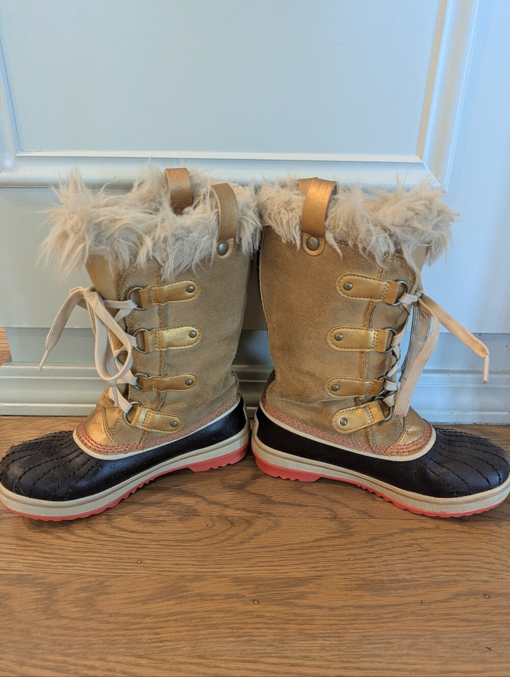 Sorel Youth Joan of Arctic Winter Boots Size 1 - Picture 4 of 9